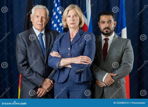 Multi-ethnic Politicians from Different Countries Stock Photo - Image ...