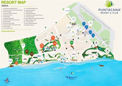 Resort Map | Punta Cana Resort & Club | Punta Cana, D.R.