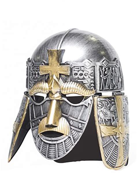 Silver Adult Crusader Helmet