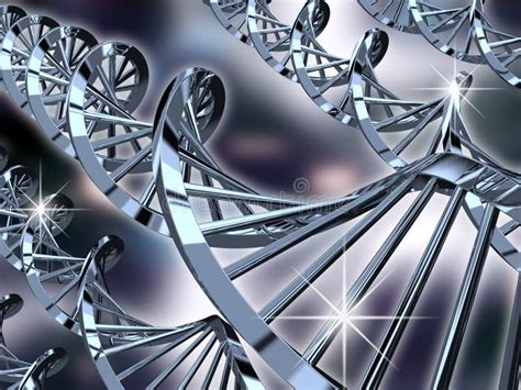 Dna helixes stock illustration. Illustration of macro - 8317377