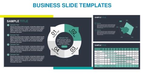 Top 15 business slide templates of slideceo