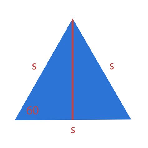 How to find the height of an equilateral triangle - GRE Math