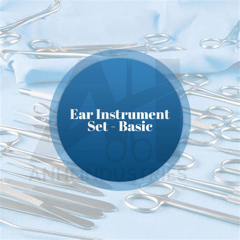 Ear Instrument Set - Basic - Best Surgical Medical Supplies-ANHI Industry