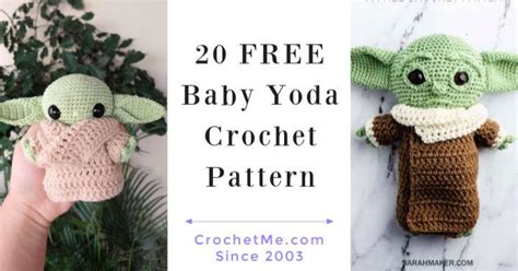 20 Unique Baby Yoda Crochet Pattern Free - Crochet Me