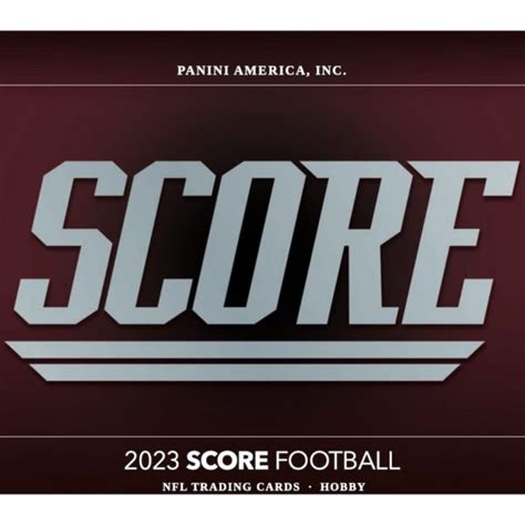 2023 Score Football: A Cheap Rip With Big Fun Potential [Checklist ...