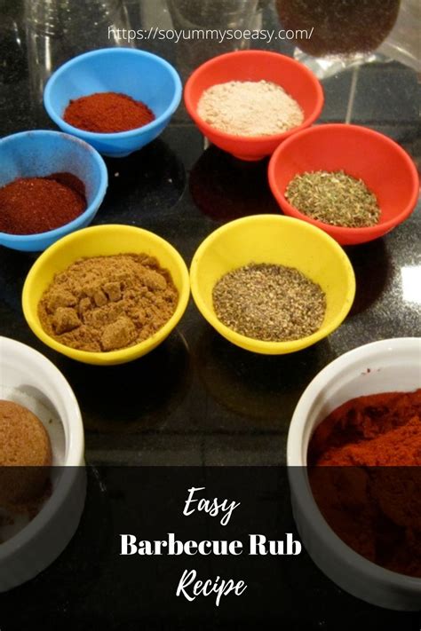 Easy Barbecue Rub Recipe