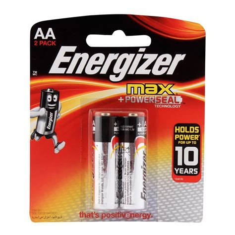 Purchase Energizer Max AA Batteries 2-Pack BP-2 Online at Special Price ...