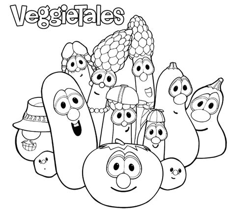 veggietales coloring pages rack shack and benny - Breana Ashcraft