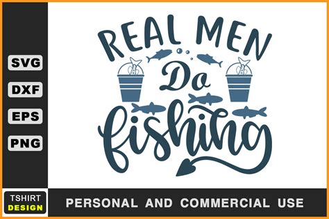 Real Men Do Fishing Fishing T Shirt Svg Graphic by SVGstore · Creative ...