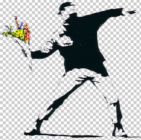 Banksy Graffiti Street Art Artist Stencil PNG, Clipart, Art, Artist ...