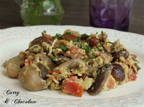 Cooking in English (o intentándolo): Scrambled eggs with mushrooms and ...