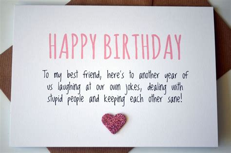 It's your best friend's birthday today. On this page we give you the be ...