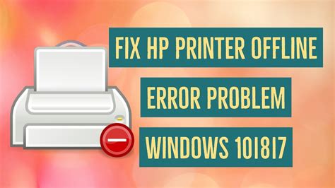 HP Printer Offline- Learn How to Get Ba - Too Kind Studio