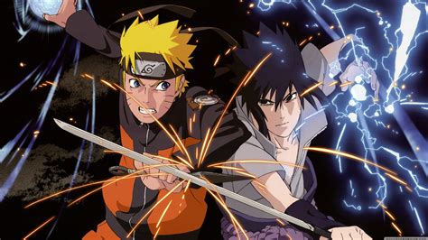 Naruto VS Sasuke UHD 4K Wallpaper | Pixelz