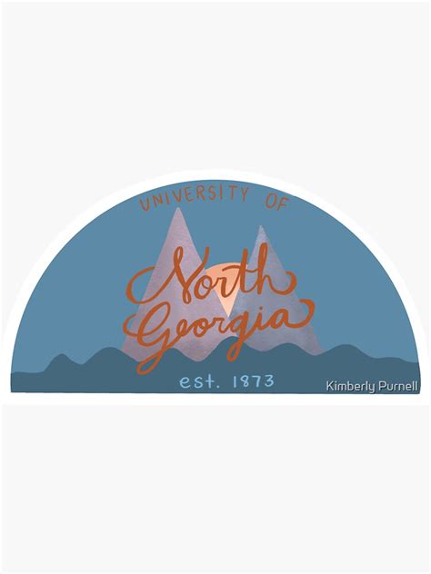 "University of North Georgia" Sticker for Sale by kpurnell5 | Redbubble