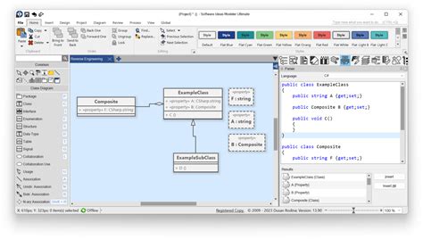 Class Diagram Generator - Software Ideas Modeler