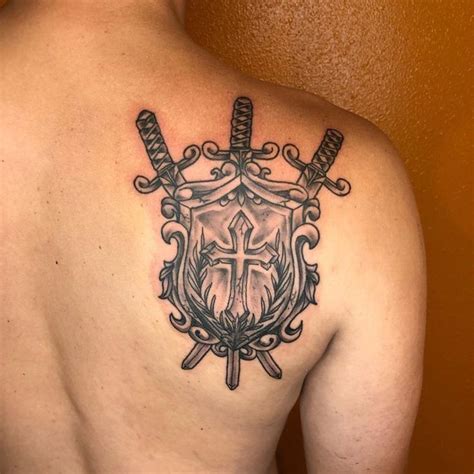 101 Amazing Shield Tattoo Ideas That Will Blow Your Mind! | Outsons ...