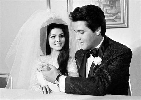 45 Candid Photographs of Elvis and Priscilla Presley on Their Wedding ...