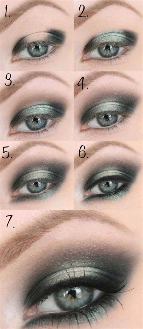 32 Eyeshadow Tutorials for Beginners | Eye makeup, Makeup for green ...