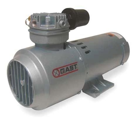 Gast 12 Volt DC 100 PSI 1/3HP Pump Replaces Thomas TA-4101 Replacement ...