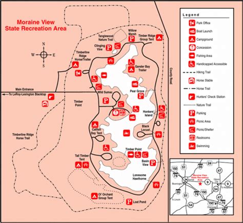 Starved Rock State Park Campground Map