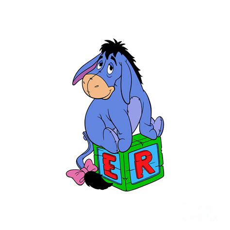 Eeyore winnie the pooh box Drawing by Paul Diaz - Fine Art America