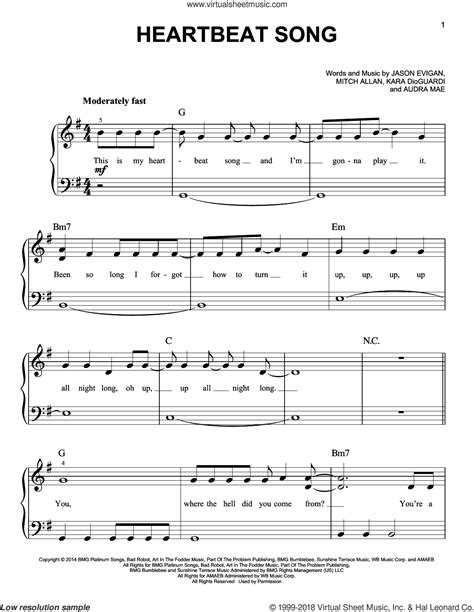 Piano Sheet Music Popular Songs