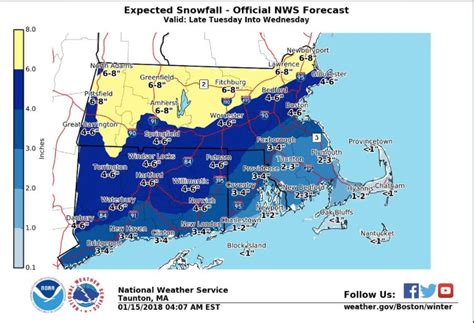 MA Weather Forecast: Snow Estimates Rising For Midweek Storm | Boston ...