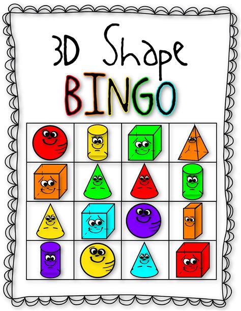 3D Shapes Clipart Free - ClipArt Best