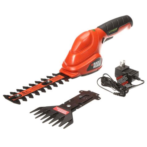 BLACK+DECKER 3.6V Cordless Battery Powered 2-in-1 Compact Garden Shears ...