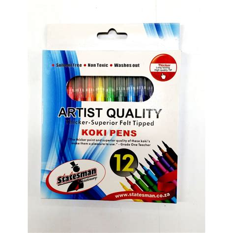 Koki Pens Pack of 12