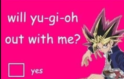 Anime valentine card | Valentines memes, Funny valentines cards, Yugioh