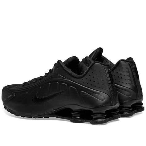 Nike Shox R4 Black & White | END. (US)