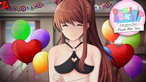 THAT'S NOT SAFE FOR WORK MONIKA! | Monika After Story (Birthday 2022 ...