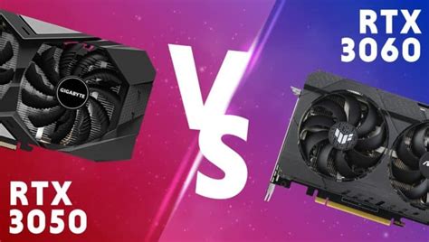 Nvidia RTX 3050 vs 3060 | Shopsjtec