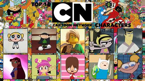 Top 10 Favourite Cartoon Network Characters by GeoNonnyJenny on DeviantArt