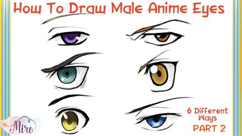 Get How To Draw Anime Eyes Boys Images - Anime Wallpaper HD