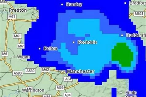 Met Office weather forecast for Greater Manchester as rain sets in ...