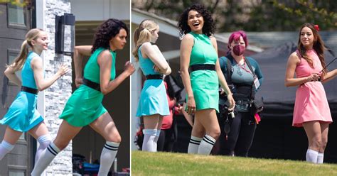 Powerpuff Girls stars Yana Perrault, Chloe Bennet and Dove Cameron take ...