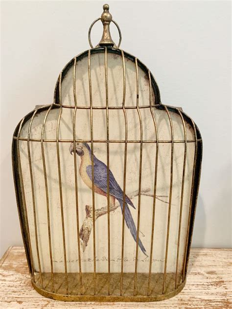 Home Bird Cage Wall Decor Wall Shelf Bird Cage Wall Art - Etsy | Etsy ...