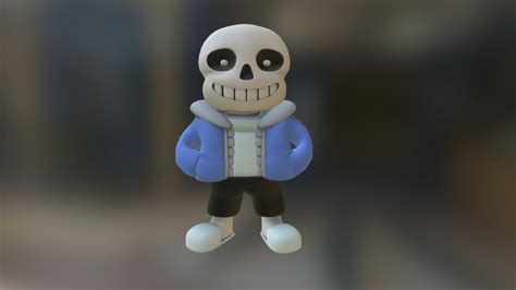 Sans - 3D model by cretudaniel111 [4985ed7] - Sketchfab