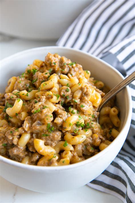 The Best Homemade Hamburger Helper - The Forked Spoon