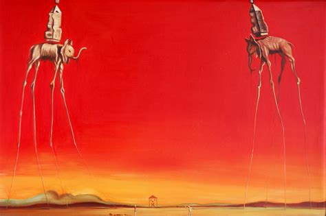 Dali's Elephants | Dali art, Salvador dali art, Surreal art