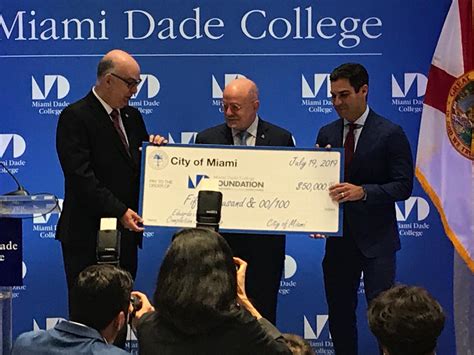 City Of Miami Funds New Scholarship At Miami Dade College To Honor ...