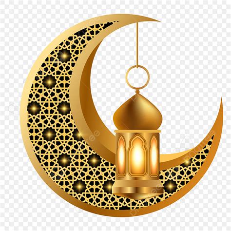 Ramadan Kareem Lantern Vector Hd PNG Images, Islamic Lantern And Moon ...