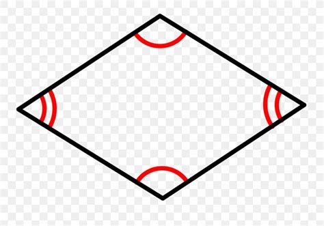 Rhombus Quadrilateral Parallelogram Definition Geometry, PNG ...