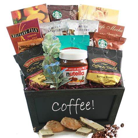 10+ Unique Coffee Lovers Gift Basket Ideas [2022] - Warms My Soul