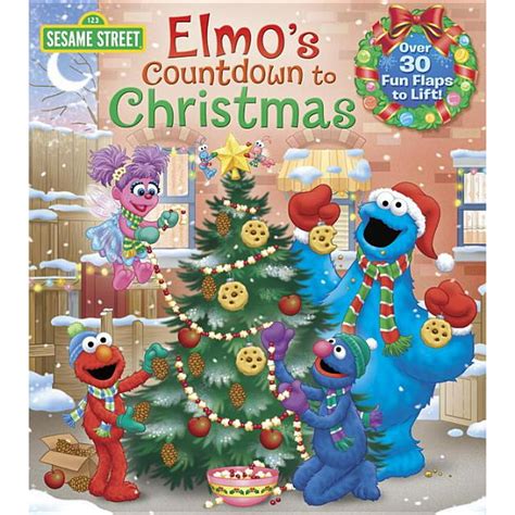 Elmo's Countdown to Christmas (Sesame Street) (Board Book) - Walmart ...