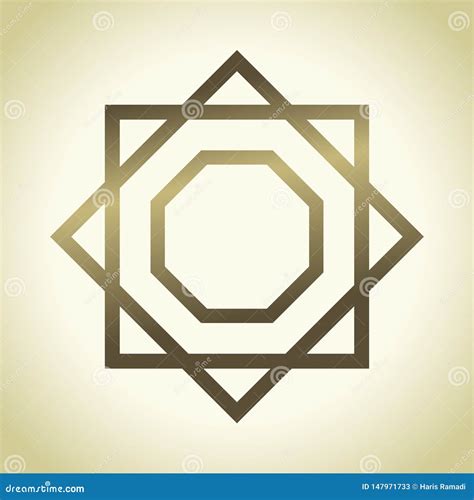 Islamic Geometric New Geometric Islamic Stock Vector - Illustration of ...