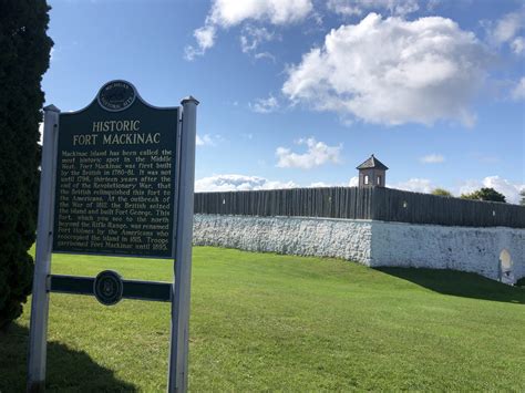 How To Be A Part Of Fort Mackinac History - Mackinac Island, Michigan